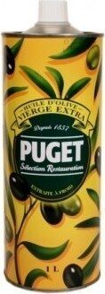 Huile D Olive Vierge Puget - Bidon Métallique front packaging