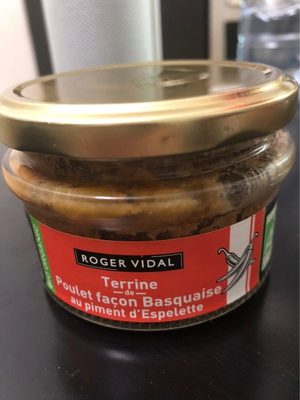 Terrine de poulet façon basquaise au piment d'espelette