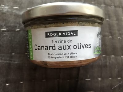 Terrine de canard aux olives