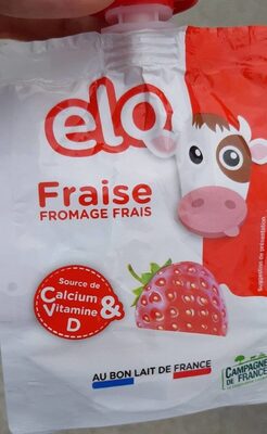 Fromage frais a la fraise