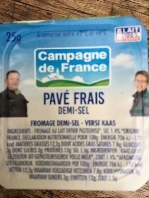 Pavé 1 / 2 Sel 12,2% 8X25G