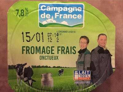 Fromage fraix onctueux