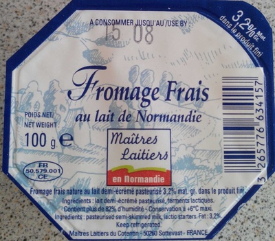 Fromage frais au lait de Normandie