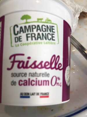 Faisselle 0% front packaging