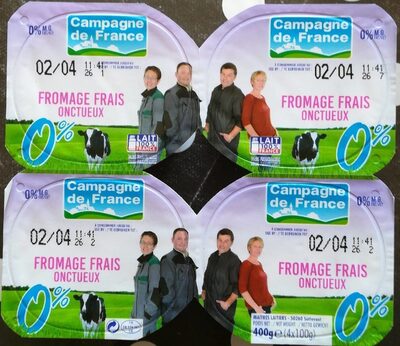 Fromage frais onctueux 0%