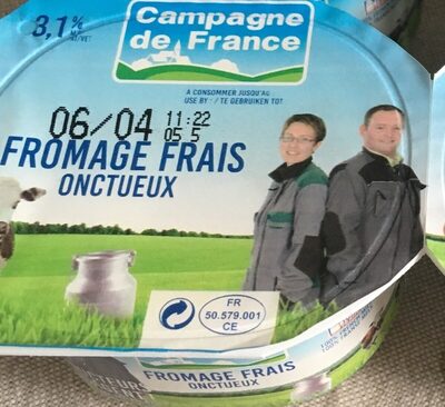 Fromage frais onctueux