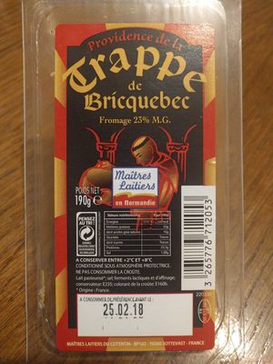 Providence de la Trappe de Bricquebec front packaging