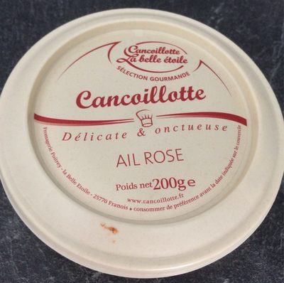 Cancoillotte ail rose