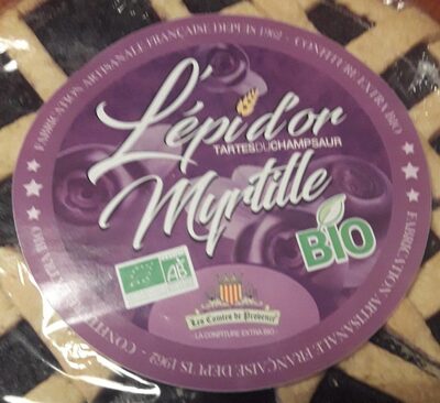 Tarte du Champsaur à la myrtille