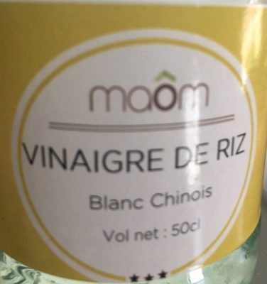 Vinaigre de riz