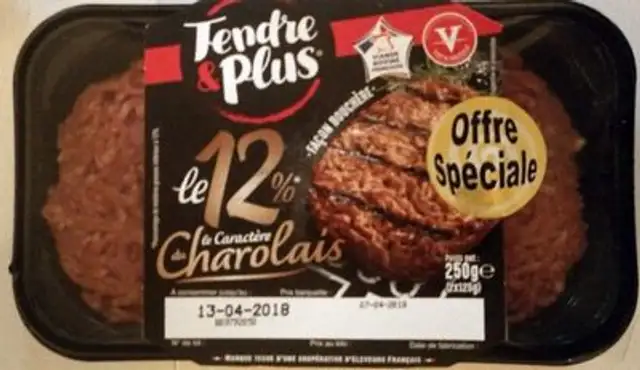 Le 12% le caractère de Charolais front packaging