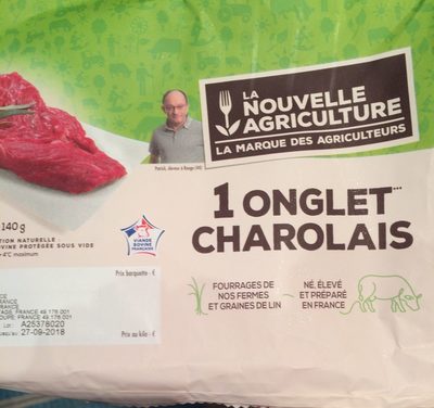 Onglet Charolais front packaging