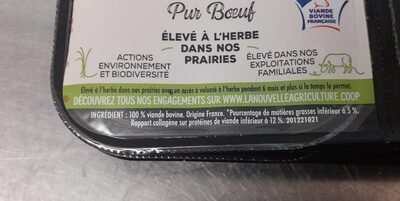 Steak hachés pur boeuf