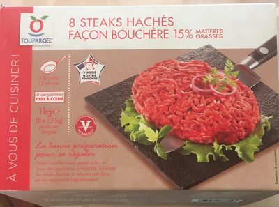 8 steaks hachés façon bouchère