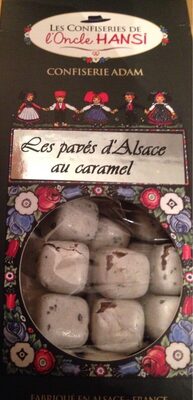 Les pavés d'Alsace au caramel front packaging