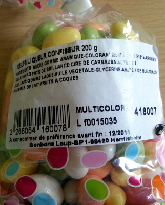 Oeufs delice confiseur