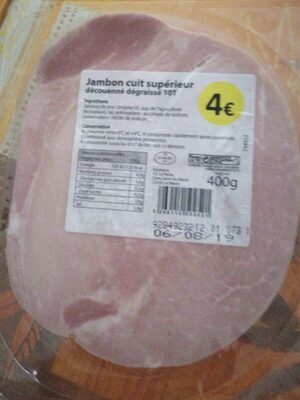 Jambon cuit supérieur