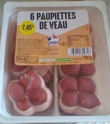 6 paupiettes de veau