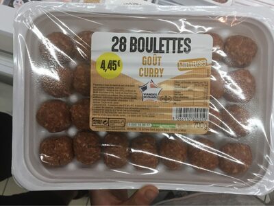 28 boulettes gout curry