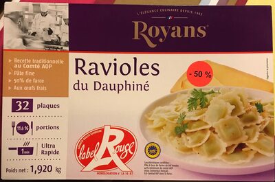 ravioles du dauphiné front packaging