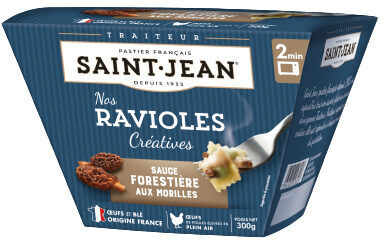 Saveurs Express Ravioles Sauce Forestière Aux Morilles Box T