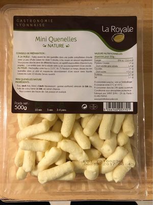 Mini quenelles nature