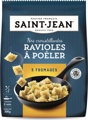 Ravioles à poêler - 3 fromages