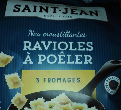 Saint Jean ravioles à poêler 3 fromages