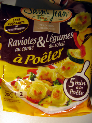 A comté du soleil - Ravioles  & Légumes