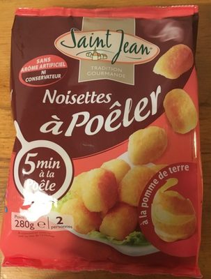 Noisettes A Poêler front packaging