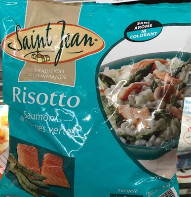 Risotto Saumon &Asperges Vertes