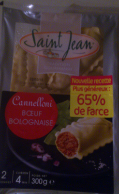 Cannelloni boeuf bolognaise