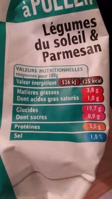Riz à pôeler légumes soleil parmesan SAINT JEAN, 300G