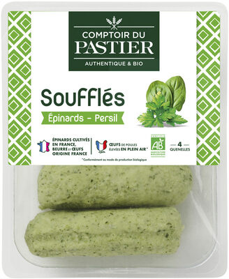 Soufflés épinards persil BIO 4x80g