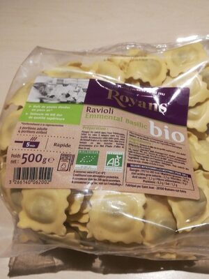 Ravioli Emmental Basilic