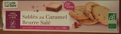 Sablés au Caramel Beurre Salé front packaging
