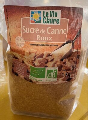 Sucre de Canne Roux front packaging