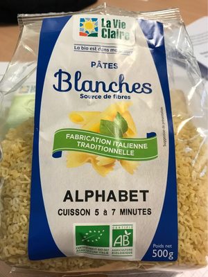 Pates alphabet front packaging