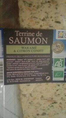 Terrine saumon