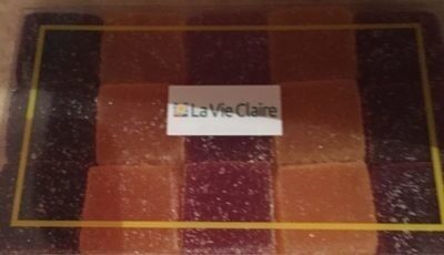 Pates de fruits biologiques