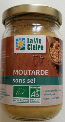 Moutarde sans sel