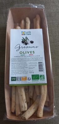 Gressins olives