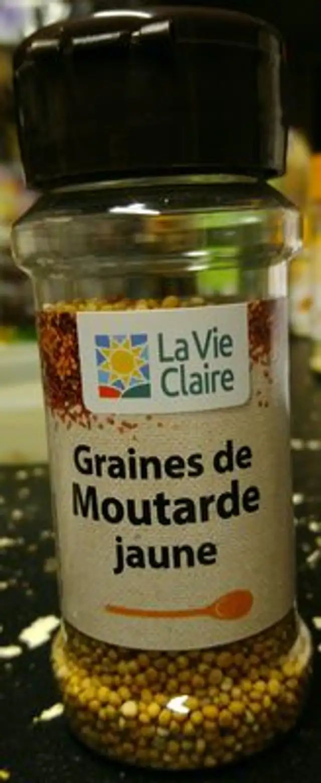 Graines de Moutarde Jaune front packaging