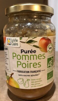 Purée pommes poires
