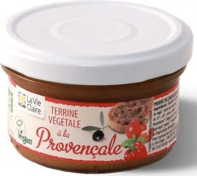 Termine végétale à la provençale front packaging