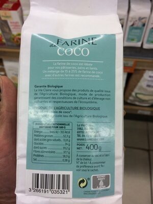 Farine de coco