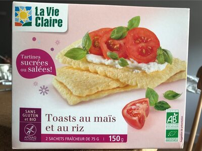 Toasts au mais et zu riz