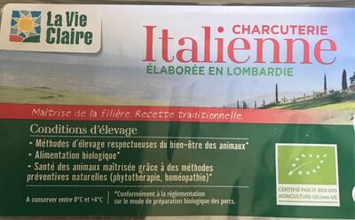 Charcuterie Italienne front packaging