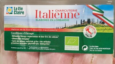 Jambon rôti aux herbes Bio front packaging