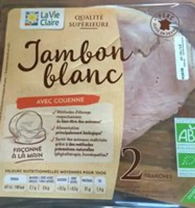 Jambon blanc